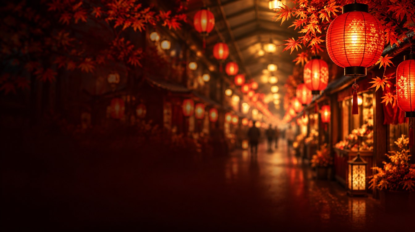 提灯の灯る沼津の夜（イメージ）